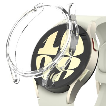 Sinjimoru 全包覆一體式硬殼智慧手錶保護殼 透明 Galaxy Watch 6(40mm) 1個