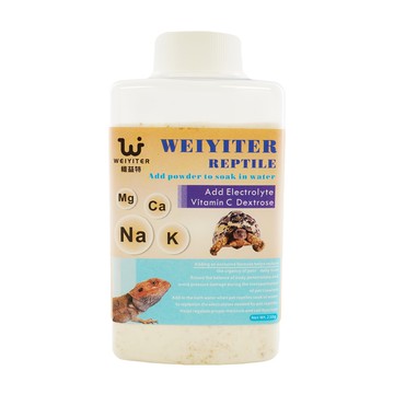 WEIYITER 維益特 爬蟲電解質泡澡添加粉  230g  1罐