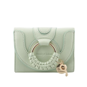 SEE BY CHLOE HANA系列三折零錢袋短夾/松綠色