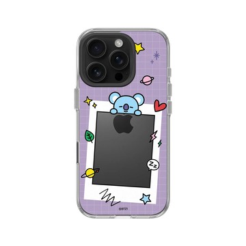 iPhone 16 Pro Clear Case（相機按鈕） 透明 - BT21 - KOYA Stay With You