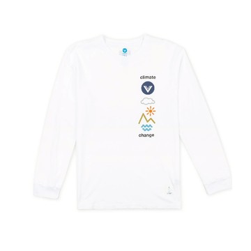 VAST Climate 長袖上衣 /  白色