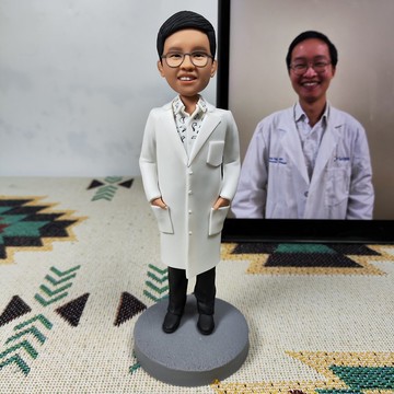 客制化人物公仔 人偶 3D人像畫 似顏繪 肖像 定制 生日 紀念 醫生