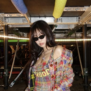 Jennie 金采源 洪恩採 同款眼鏡 橢圓眼鏡 LE SSERAFIM BP BLACKPINK 女生眼鏡 132