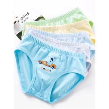 兒童內褲男純棉三角四角褲青少年夏季薄款品牌寶寶小童中大童短褲