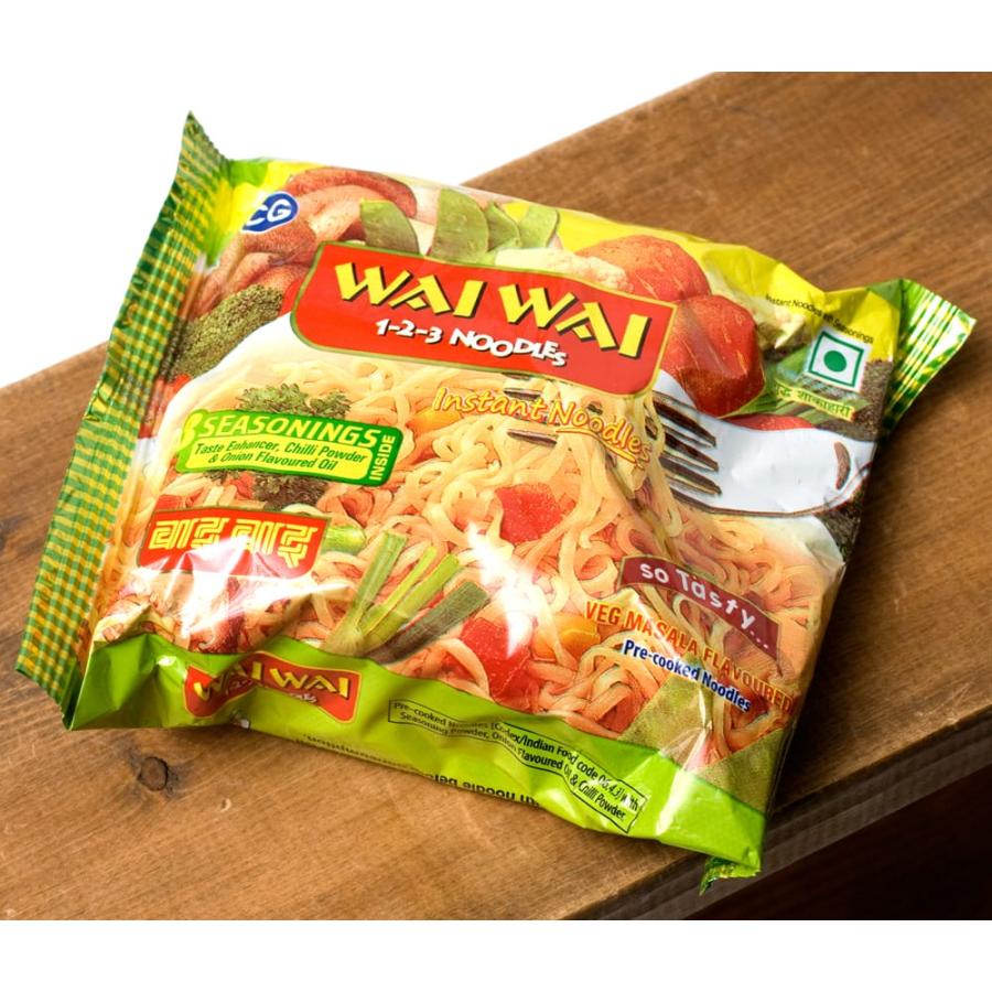 インスタント ラーメン ヌードル WAIWAI Noodles ネパールのインスタントヌードル(ベジ・マサラ味) インド