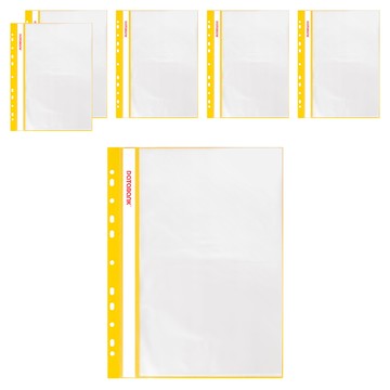 Databank 三田文具 A4 11孔 20頁 輕便軟質資料簿  6本