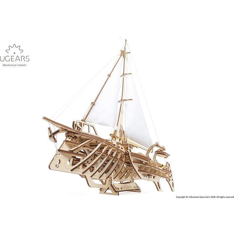 Ugears ユーギアーズ Trimaran Merihobus トリマランヨット 70059 木製