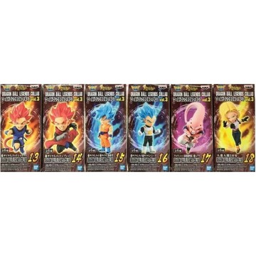 全新 七龍珠 海外限定版 WCF LEGENDS COLLAB VOL.3 6支套組【APP滿額下單10%點數(單一帳號最高1000點)】9/30止