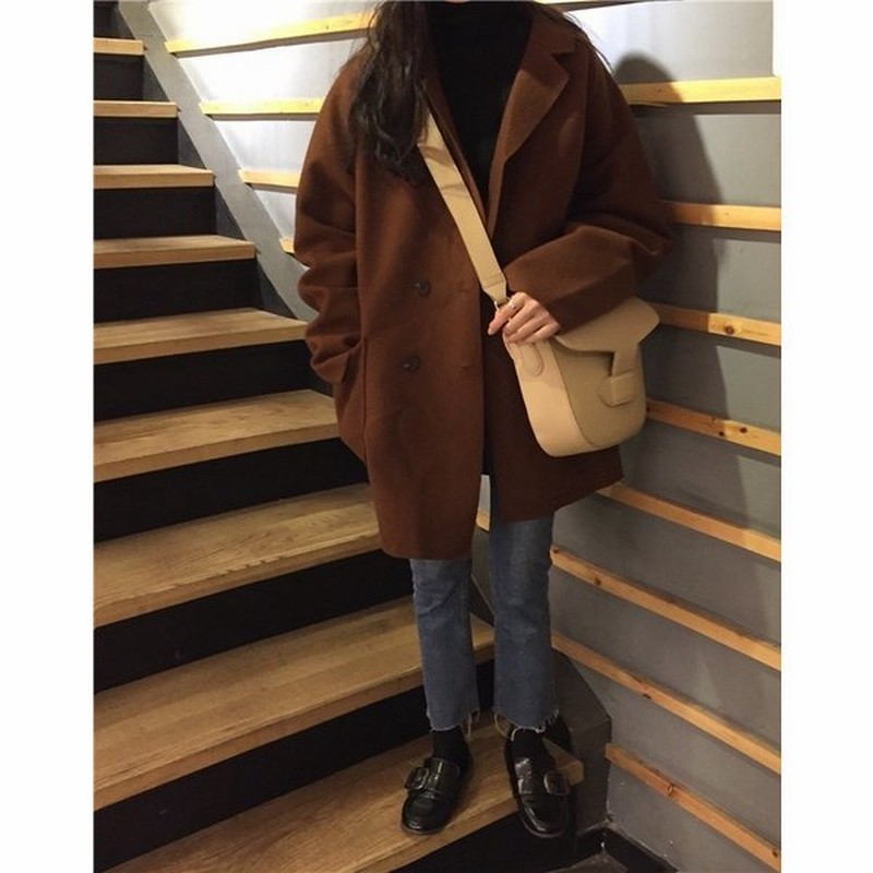 襟付き 軽羽織 Pコート ジャケット ハーフ丈 春先に Fsk0152 通販 Lineポイント最大0 5 Get Lineショッピング