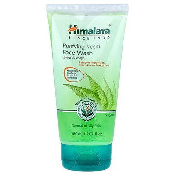Himalaya, 淨化印楝潔面乳，中性至油性皮膚，5.07 液量盎司（150 毫升）