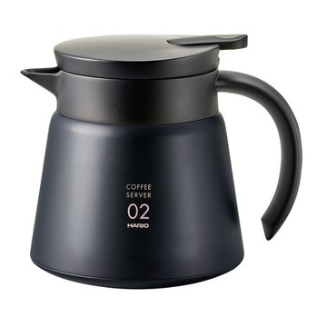 HARIO｜黑色真空02保溫壺 VHS-60B