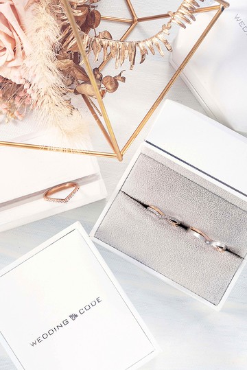 【客製化禮物】0.20克拉線戒 2161