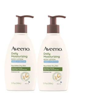 Aveeno 燕麥水感保濕乳350mlx2