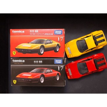 星矢TOY 板橋實體店面 TOMICA 多美 PREMIUM 黑盒 FERRARI 法拉利 512 BB 一般+初回