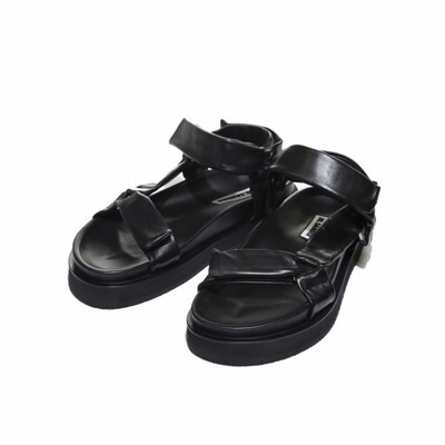 ジルサンダー サンダル JILSANDER レザー ストラップ サンダル