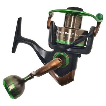 okuma 寶熊釣具 Safina Pro II 速飛 二代 紡車式 捲線器 漁輪 路亞 釣魚 Spinning Reel  SPAII 4000型  混和顏色