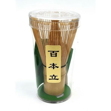 日本 竹製百本立茶筅 茶道 抹茶工具 茶具 抹茶刷 打茶起泡【南風百貨】