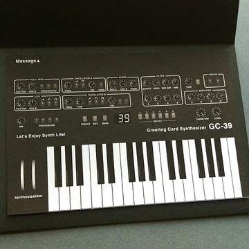 信件組】合成器信件組・ GC-39 黑色
