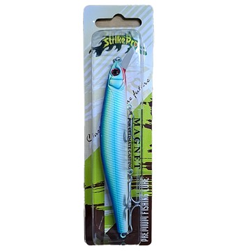 Strike Pro 磁力遠投米諾 Inquisitor VMC鉤 岸拋 海釣 路亞 魚虎 EG-193B 11cm  多色  18.4g  1個