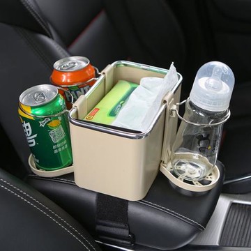 車載扶手箱收納盒汽車內裝飾用品大全紙巾盒儲物箱內飾神器置物架