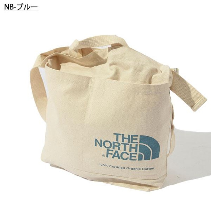 THE NORTH FACE オーガニックコットンショルダー（ユニセックス） NM82386アウトドア ノースフェイス  トートバッグ アクセサリー 大型サイズ プレゼント 贈り物