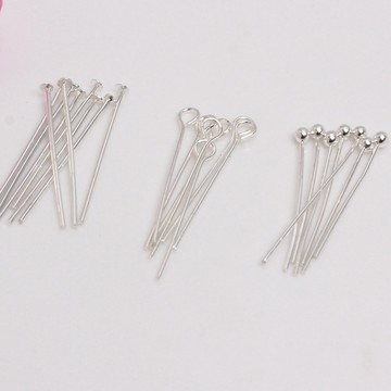 宏雲Hongyun-HC-【 100pcs/包】 14K包金九字針 T字針 球針 DIY手工串珠針飾品配件材料保色鍍真金