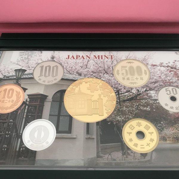 桜の通り抜け 2008 プルーフ貨幣セット 普賢象（平成20年） 記念硬貨 記念コイン 造幣局 プルーフセット