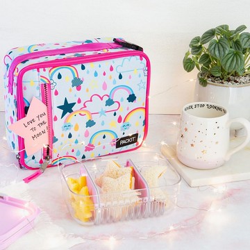 美國【PACKiT】冰酷 4.5L 經典冷藏袋 (雨中彩虹)