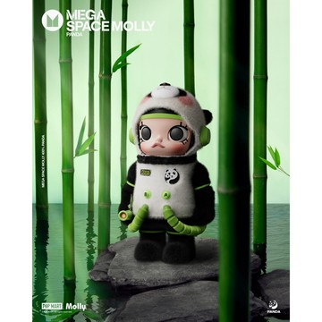 POP MART 泡泡瑪特 MEGA SPACE MOLLY 400% 熊貓 公仔 玩具 限量