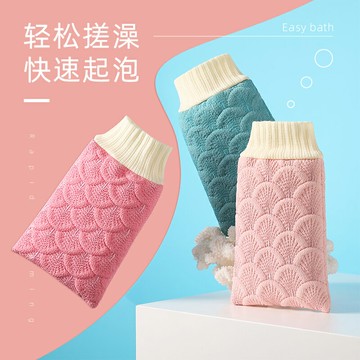 搓澡巾不傷皮膚雙面男女專用洗澡搓背搓灰不疼強力搓泥神器手套