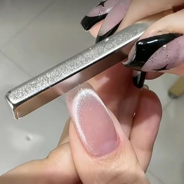 💗台灣出貨💗美甲工具長條磁鐵強力吸加長強力磁鐵法式貓眼晶石寬貓眼漸變長條