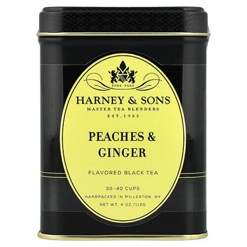 Harney & Sons, 調味紅茶，桃子和生薑，4 盎司（112 克）