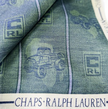 Chaps Ralph Lauren 古董手帕 綠色 19 x 18 英吋