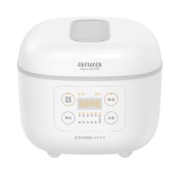 【AIWA 愛華】4L 微電腦多功能電子鍋 白色/黑色 (RC-8)白色