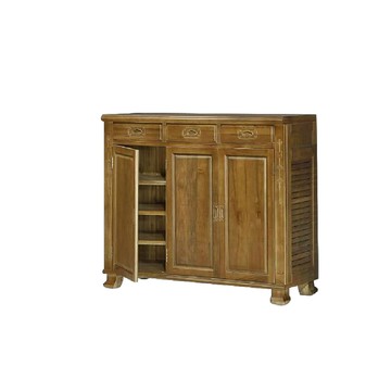 ASSARI-久山4.2尺樟木鞋櫃(寬127x深42x高109cm)