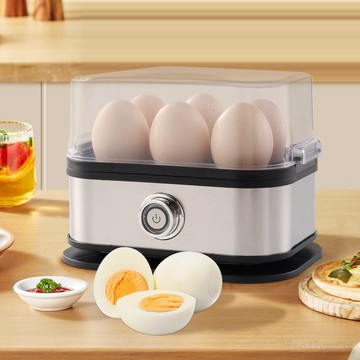 台灣現🔥  Quality Egg Cooker煮蛋器多功能傢用小型全自動蒸鷄蛋跨境電商