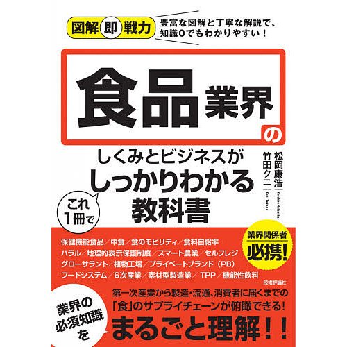 食品業界のしくみとビジネスがこれ1冊でしっかりわかる教科書 松岡康浩 竹田クニ