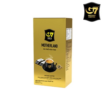 【G7】Gold MOTHERLAND 三合一即溶咖啡8入(盒裝)