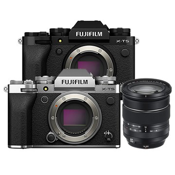 FUJIFILM XT5+XF16-80mm變焦鏡組*(平行輸入)-銀色