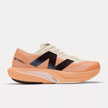 NEW BALANCE FuelCell Rebel v4 女款 慢跑鞋 米橘色 運動 回彈 厚底 WFCXCC4