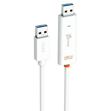 j5create 凱捷國際 Win to Mac 跨系統資料對傳線 JUC500  1個  150cm