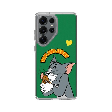 Galaxy S25 Ultra Clear 透明 - 湯姆貓與傑利鼠 Tom and Jerry - 相親相愛