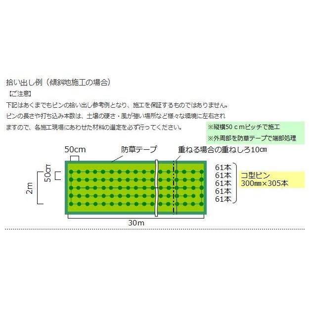 ザバーン 防草シート用 純正 グリーンフィールド