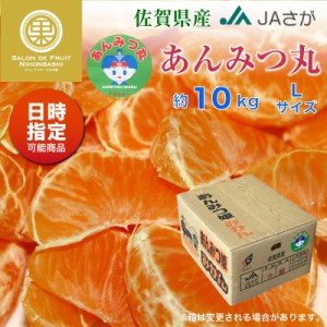 [予約 11 10から日時指定可] あんみつ丸 みかん Lサイズ 約 10kg 佐賀県産 あんみつみかん 美味しいみかん 高糖度 ミカン ギフト 箱買い