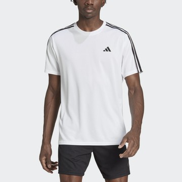 Adidas TR-ES Base 3s T IB8151 男 短袖 上衣 T恤 亞洲版 運動 訓練 吸濕 排汗 白