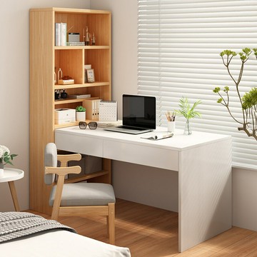 公司貨開發票 轉角電腦桌臺式一體桌家用書桌學生學習桌小戶型實木辦公桌子