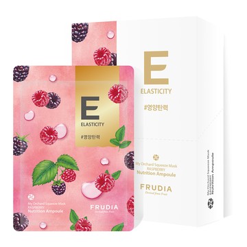 FRUDIA鮮榨果汁肌面膜10片裝-覆盆子