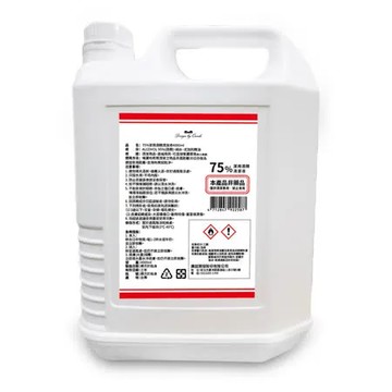 【康朵】75%潔用酒精清潔液4000MLx4瓶組
