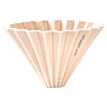 ORIGAMI Coffee 陶瓷濾杯 (霧粉色)不含杯座  M(135 x 102mm)  1個