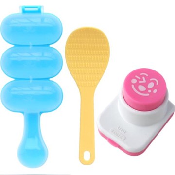 Magic 海苔壓模 + 飯糰模具組  1組  混色